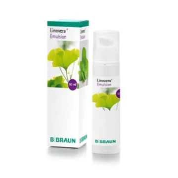 Envase airless hermético Linovera Emulsión 50 ml B. Braun sin oxidación