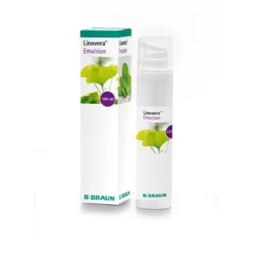 Linovera Emulsión 100 ml B. Braun con AGHO 98% para prevención de úlceras por presión y vasculares