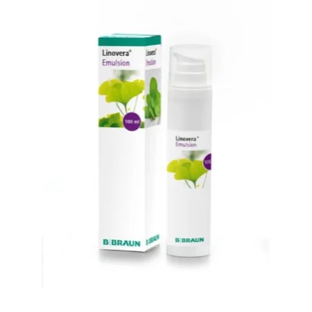 Linovera Emulsión 100 ml B. Braun con AGHO 98% para prevención de úlceras por presión y vasculares