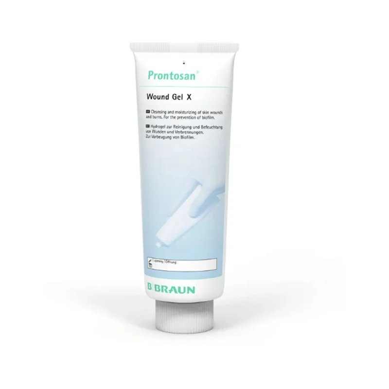 Prontosan Gel X 250g aplicado en herida crónica - gel descontaminación heridas