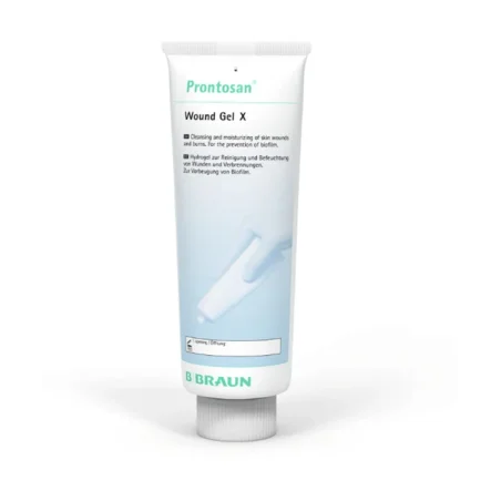 Prontosan Gel X 250g aplicado en herida crónica - gel descontaminación heridas