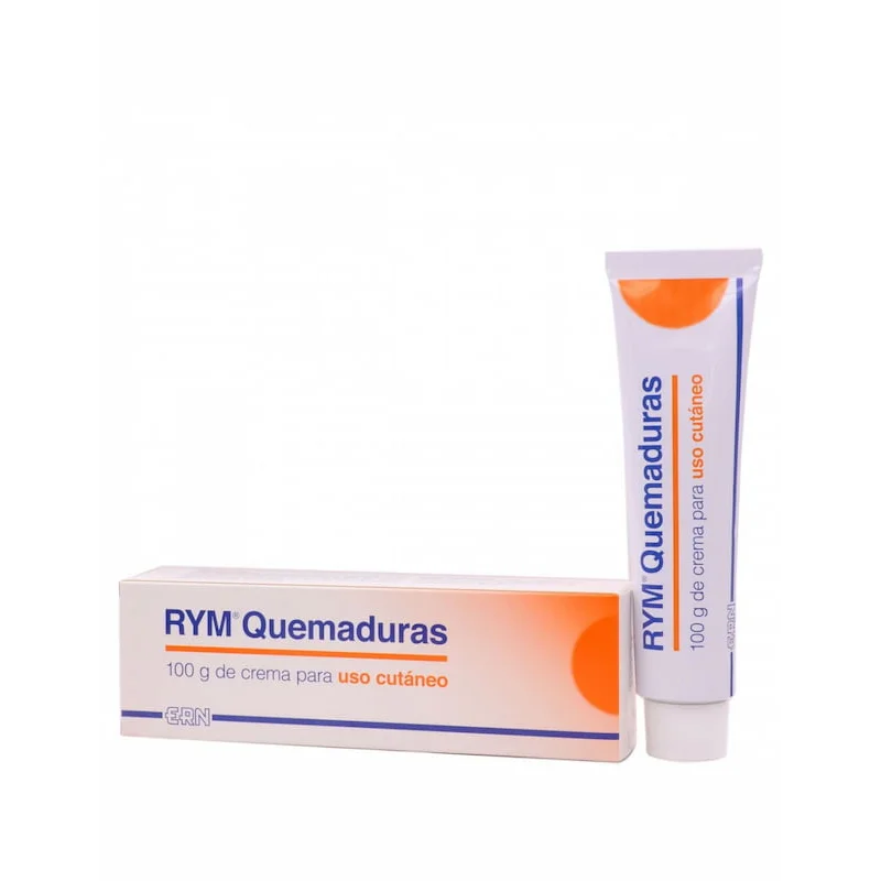 Crema RYM Quemaduras 100 g Laboratorios ERN ácido hialurónico 0,2% sulfadiazina argéntica 1% CE 0459