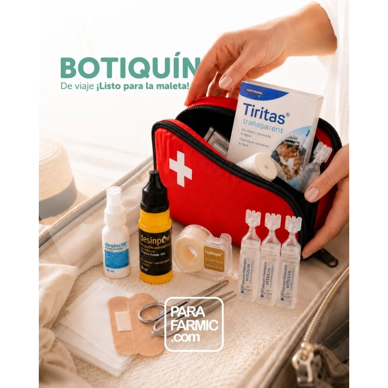 Botiquín de Viaje - Kit de Primeros Auxilios | Parafarmic
