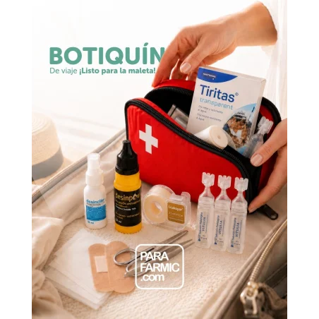 Botiquín de Viaje - Kit de Primeros Auxilios | Parafarmic