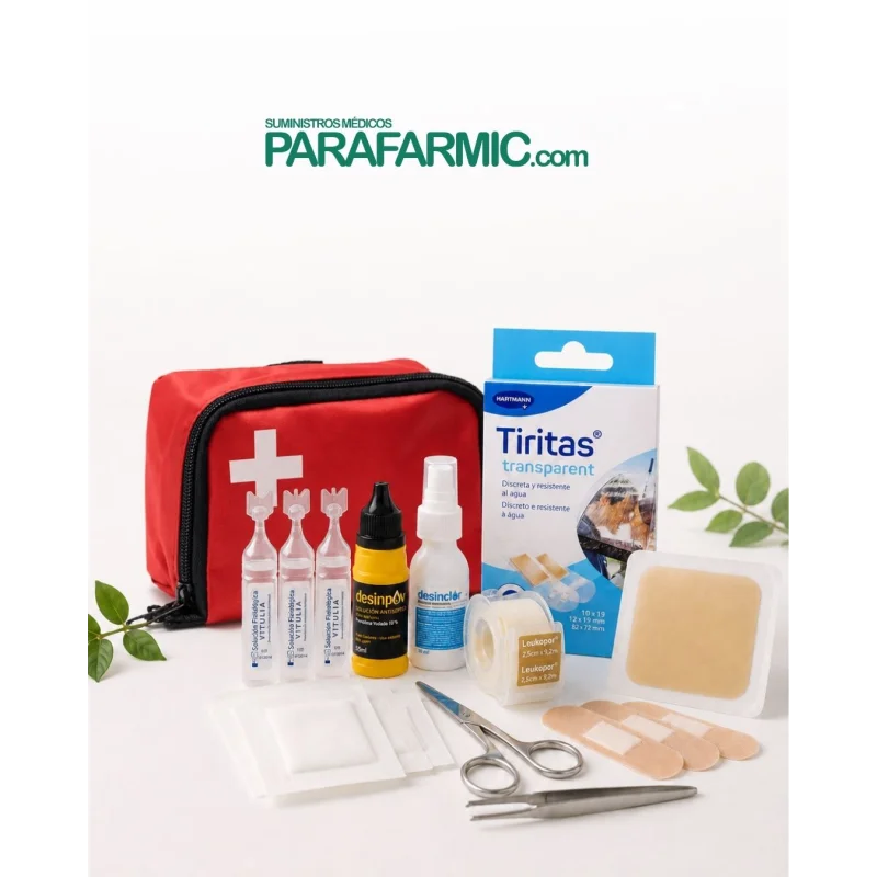 Botiquín de Viaje - Kit de Primeros Auxilios | Parafarmic