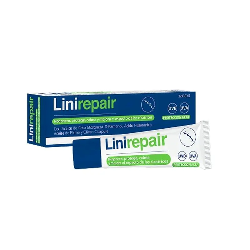 Linirepair crema para cicatrices 30 ml de la gama Linitul de Alfasigma