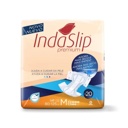 Indaslip Premium M8 pañal elástico para incontinencia media de Laboratorios Indas