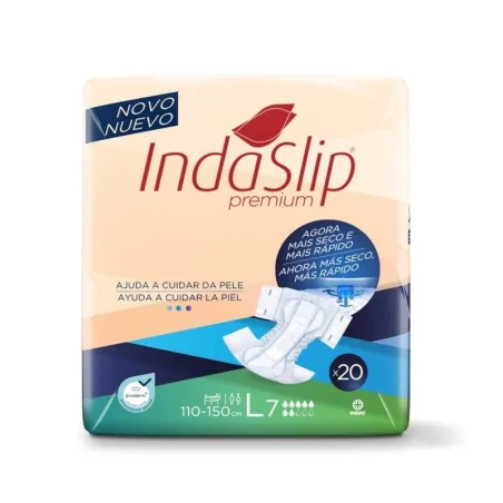 Indaslip Premium L7 pañal elástico para incontinencia media de Laboratorios Indas