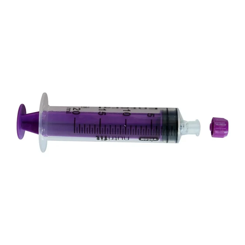 Jeringa enteral Nutrifit ENFit 20 ml con tapón de Vygon