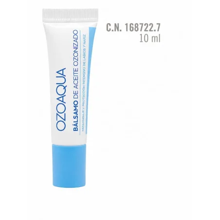 Bálsamo de aceite ozonizado OZOAQUA para labios y nariz, 10 ml