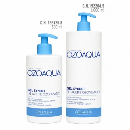 Gel Syndet Ozoaqua - Higiene Sin Jabón 500/1000 ml