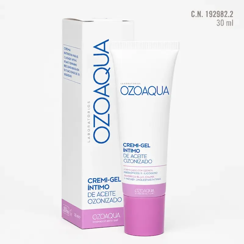Cremi-Gel Íntimo Ozoaqua hidratante - 30 ml