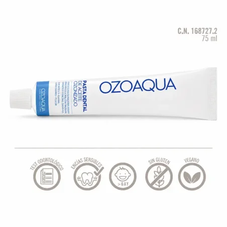 Pasta Dental Ozoaqua Sin Flúor - 75ml