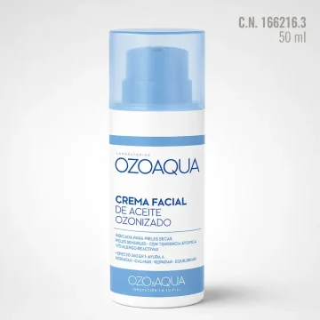 Crema Facial Ozoaqua - Piel Seca 50 ml