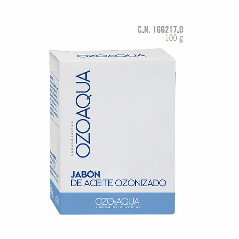 Jabón en Pastilla Ozoaqua Sin Perfume - 100 g