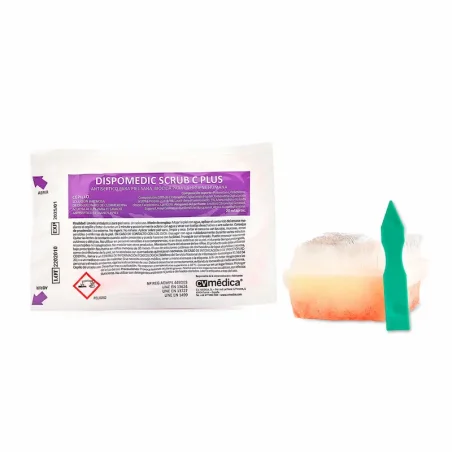 Cepillo Quirúrgico Clorhexidina 0,8% Dispomedic C