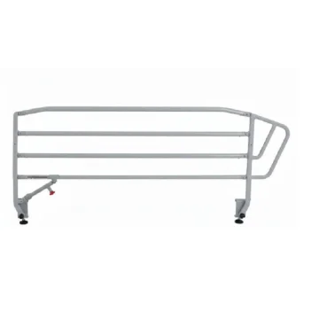 Juego de barandillas universales plegables de acero de 4 barras Tecnimoem con asa para cama articulada