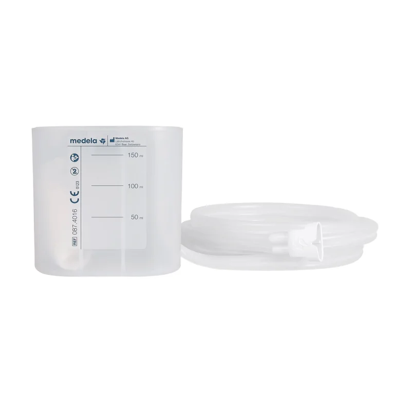 Cánister Invia Motion 150 ml con solidificador y tubuladura Quick-connect, unidad, Medaxis