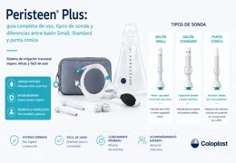 Peristeen Plus: guía completa de uso, tipos de sonda y diferencias entre balón Small, Standard y punta cónica