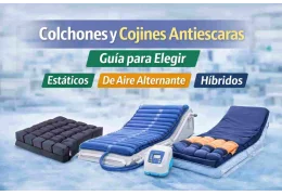 Colchones y cojines antiescaras: guía para elegir estáticos, de aire alternante e híbridos