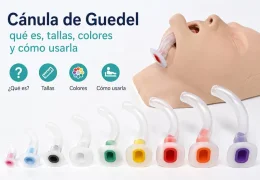 Cánula de Guedel: qué es, tallas, colores y cómo usarla