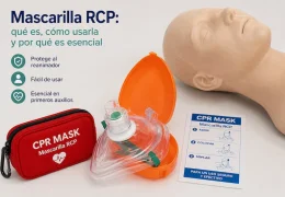 Mascarilla RCP: qué es, cómo usarla y por qué es esencial