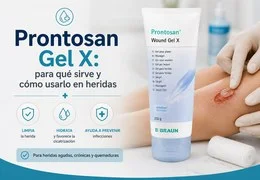 Prontosan Gel X: para qué sirve y cómo usarlo en heridas