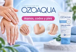 Crema de Manos, Codos y Pies Ozoaqua con Aceite Ozonizado