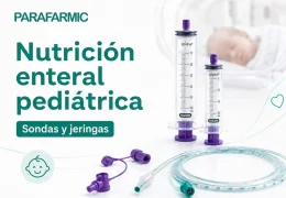 Nutrición enteral pediátrica: sondas y jeringas para neonatos